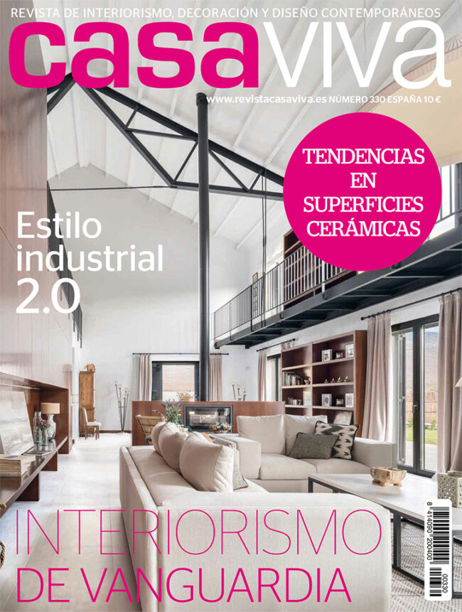 Portada de la revista casa viva, proyecto de iluminacion en burgos por SBD iluminación